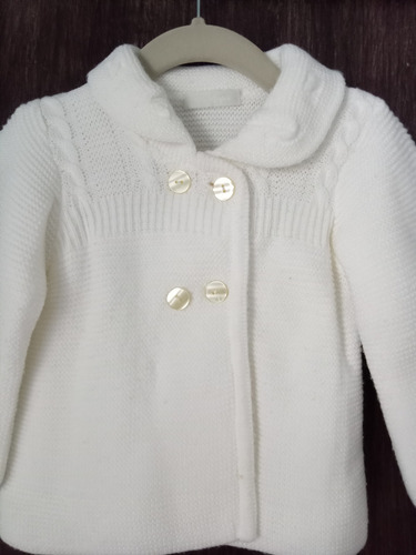 Saco Blanco Tejido De Fiesta El Corte Inglés Talle 3 Años
