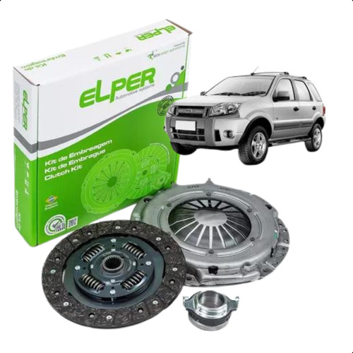 Kit Embreagem Ecosport 4x4 2.0 2003 Até 2012