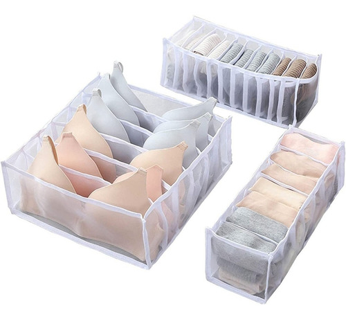 Set Organizador Ropa Interior Coset Hogar Armario Separador