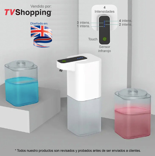 Despachador De Jabon Sensor Infrarojo Sin Contacto