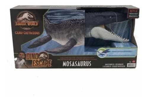 Mosassauro Jurassic World Camp Cretaceous Mattel Dino Escape