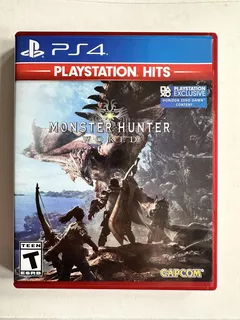 Monster Hunter World Ps4