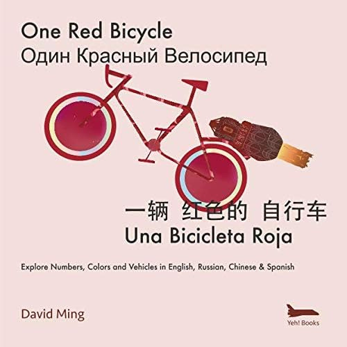 Libro: One Red Bicycle: Explore Numbers, Colors And Vehicles