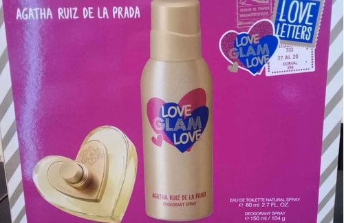 Perfume Ágata Ruiz De La Prada Love Glam Love X80con Deo