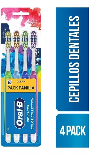 Oral B Cepillo Dental Indicator Colores x 4 Unidades