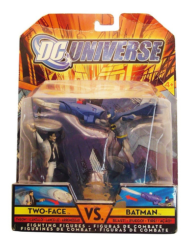 Two-face Vs Batman Figuras Dc Universe Mattel Envío Incluido