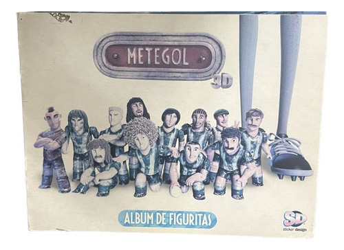 Album De Figuritas Metegol Con Tapa Descolorida. Rey
