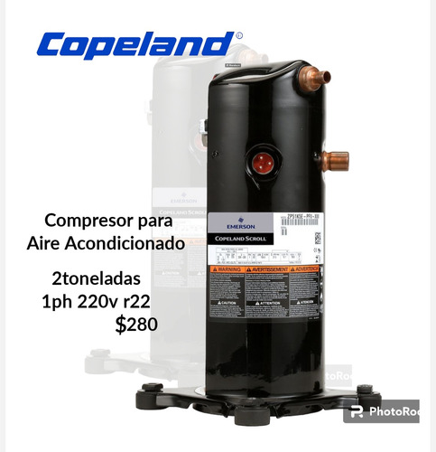 Compresor De Aire Acondicionado 2tr Gas R22