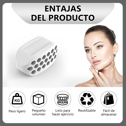 6pc Ejercitador De Masetero Y Mandíbula, Ejercitador Facial
