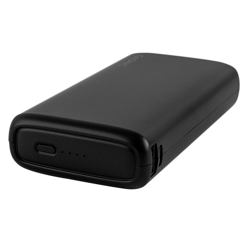 Imagen 5 de 6 de Power Bank 25000 Mah Slim Shockproof Celular Notebook Color Negro