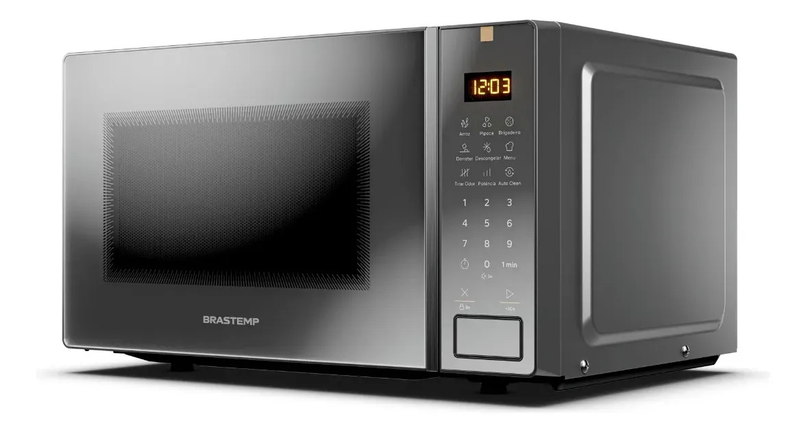 Micro-ondas Brastemp 23l Inox Com Multi Preparos - Bms23ar