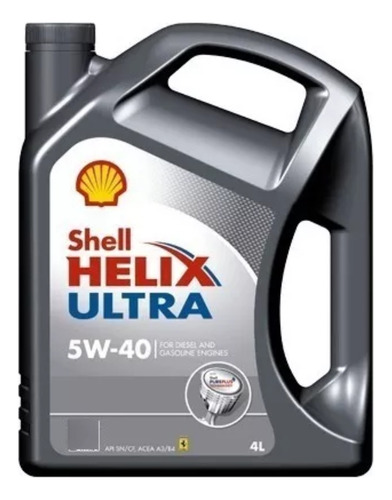 4lt Aceite Lubricante Shell Helix Ultra 5w-40 100% Sintetico