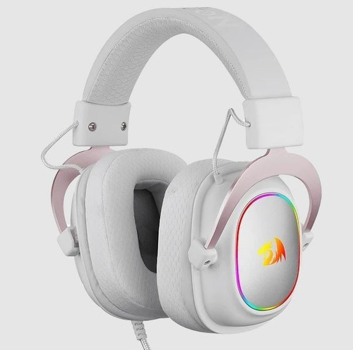 Diadema Redragon Usb Zeus-x H510 Rgb  Virtual 7.1  Blanco