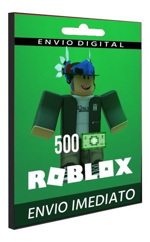 500 Robux Envio Rapido Mercado Livre - contas do roblox de 500 robux 2021