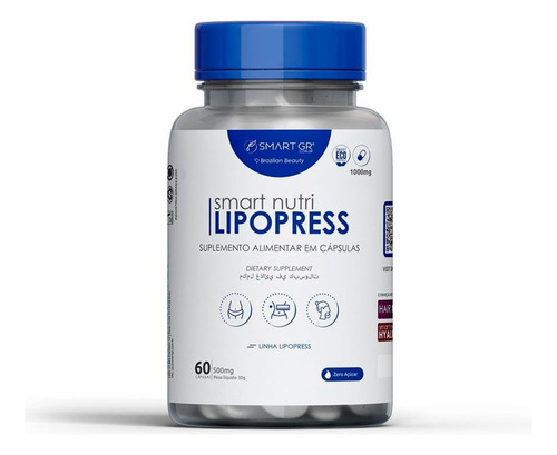 Suplemento Smart Gr Nutri Lipopress 60cps - 500mg