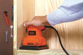 Imagen 2 de 9 de Lijadora Orbital Black+decker Bs200 Naranja 50hz 220v Black