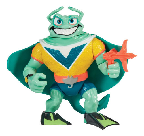 Tortugas Ninja Mutantes Figura Retr Ray Fillet 10cm Original