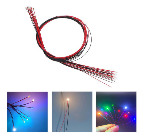 Modelo Tren Cableado Luz Led Cálido Longitud Del Cable 30cm