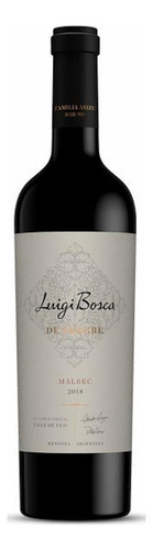Pack De 12 Vino Tinto Luigi Bosca De Sangre Malbec 750 Ml
