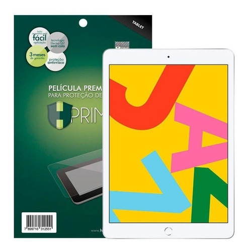 Pelicula Hprime iPad 10.2 7ª Geração 2019 Invisivel Ou Fosca