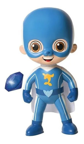 Boneco Super Foca + Pedra Do Poder Aventureiros Luccas Neto