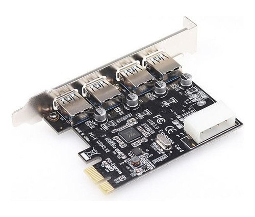 Tarjeta Pci-e Controladora Usb 3.0 4 Puertos Alta Velocidad