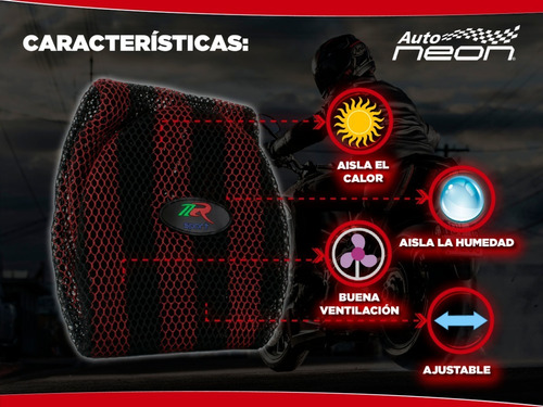 Imagen 4 de 8 de Funda De Asiento Para Motocicleta Xl 80cm Varios Colores