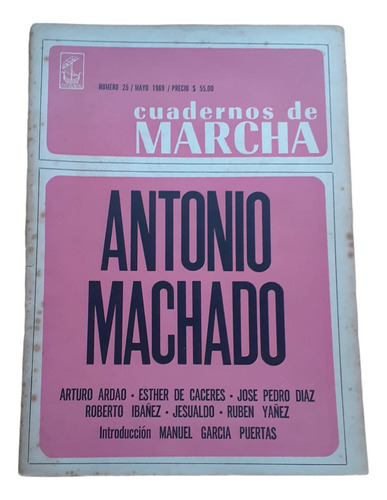 Cuadernos De Marcha Nº 25 - Antonio Machado