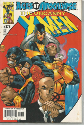 The Uncanny X-men 378 Em Ingles Marvel - Bonellihq Cx247 Q20