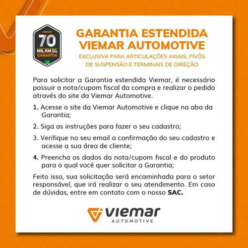 Articulação Axial Ecosport 2003 2004 2005 2006 2007 2008