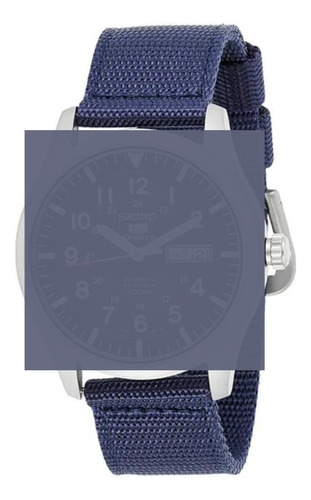 Imagen 1 de 1 de Malla Azul Nato 20 Mm De Ancho Para Reloj Seiko