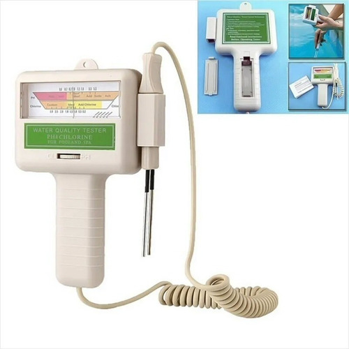 Imagen 6 de 8 de Medidor Analogico De Ph Y Cl Pc-101 Piscina Calidad Agua