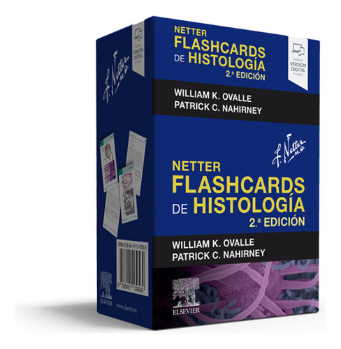 Netter. Flashcards De Histología Vv.aa. Elsevier Editorial