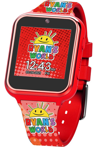 Reloj Inteligente P/niños Accutime  Interactivo - Rojo