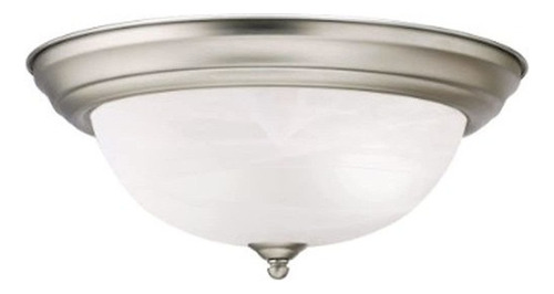 Kichler 8109ni Flush Mount 2light Brushed Nickel