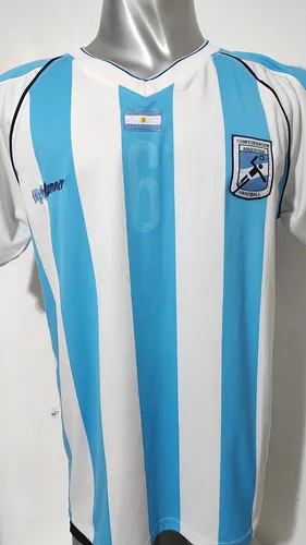 Camiseta Confederacion Argentina De Handball. #6 Simonet (Usado)