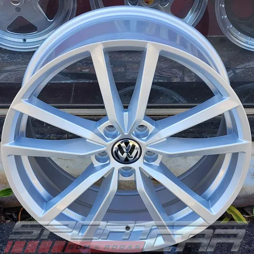 Jogo Roda Alloy Vw Golf Gti Tcr Mk7 / Aro 19 / 5x112 / Jetta Jogo Roda Alloy Vw Golf Gti Tcr Mk7 / Aro 19 / 5x112 / Jetta