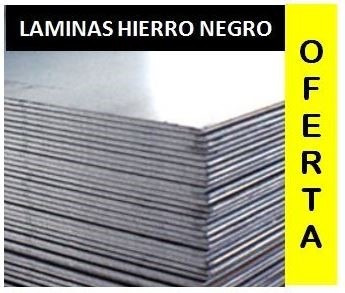 Laminas De Hierro Negro 6mm 1.20x2.40
