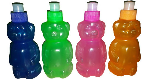 Botella Osito X 300cc - Plastica - Ideal Niños Souv X 145 Un