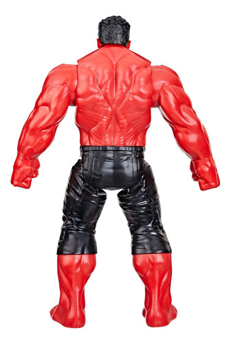 Marvel Figura De Acción Titan Hero Series Red Hulk +4 Años