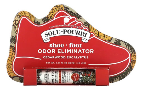 Poo-pourri, Sole-pourri, Eliminador De Olores Calzado 10ml 