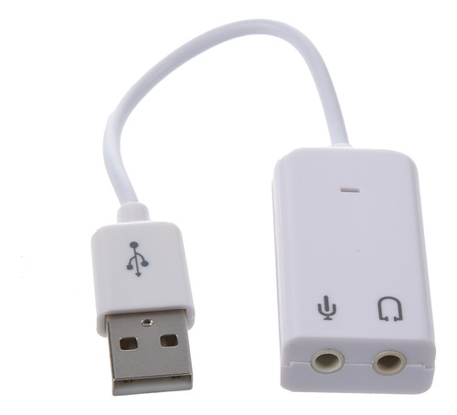 Conector De Micrófono De 3,5 Mm Para Auriculares, Usb 2.0, T