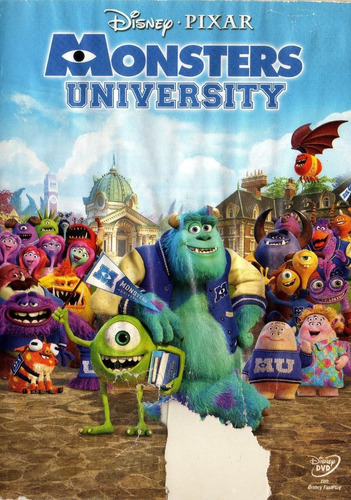 Monsters University ( Disney Pixar ) Dvd Orig. Ver Descrip