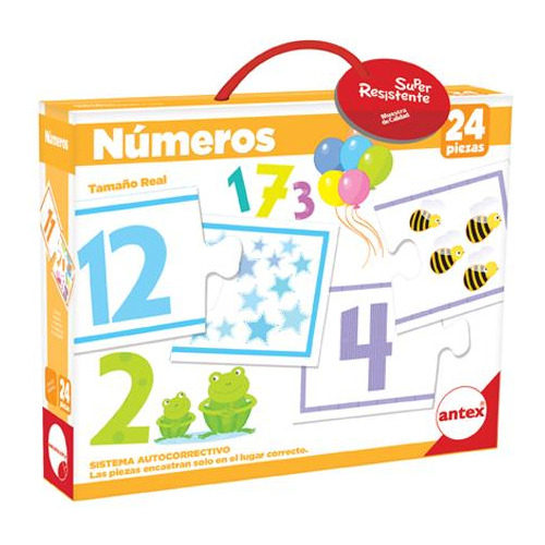 Juego Encastrar Autocorrectivo Didactico Valija Numeros 