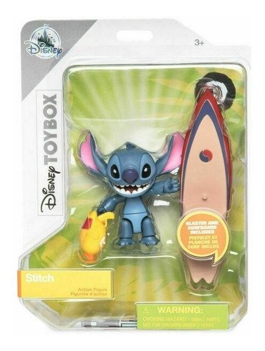 Disney Toybox Stitch (incluye Surfboard And Blaster) 