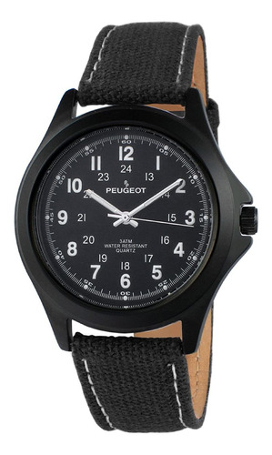 Reloj Hombre Pp Peuge 2055bk Cuarzo Pulso Negro Just Watches