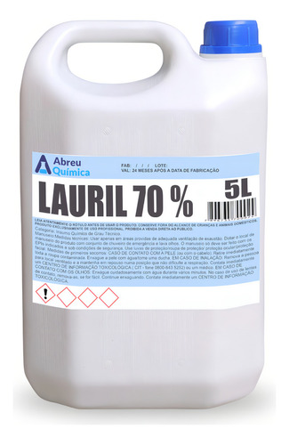 Lauril 70 Em Pasta Produz Muita Espuma 5 Kg