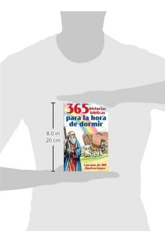 Imagen 3 de 3 de 365 Historias Bíblicas Para La Hora De Dormir: Español. Ang