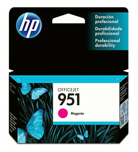 Cartucho De Tinta Hp 951 Magenta Original (cn051al)