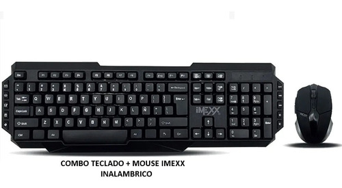 Combo Teclado + Mouse Imexx Inalambrico